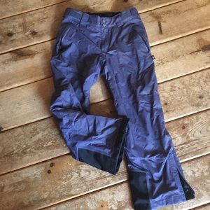 Girls REI fleece lined ski pants
